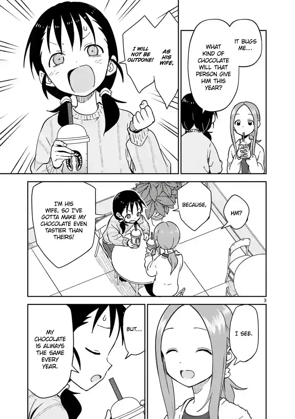 Karakai Jouzu no (Moto) Takagi-san Chapter 265 3